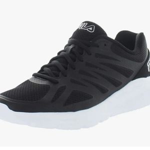 Fila Men's Memory Panorama 6 Shoes Black/White/Silver 11